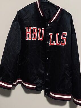 Men’s HBU bulls varsity jacket